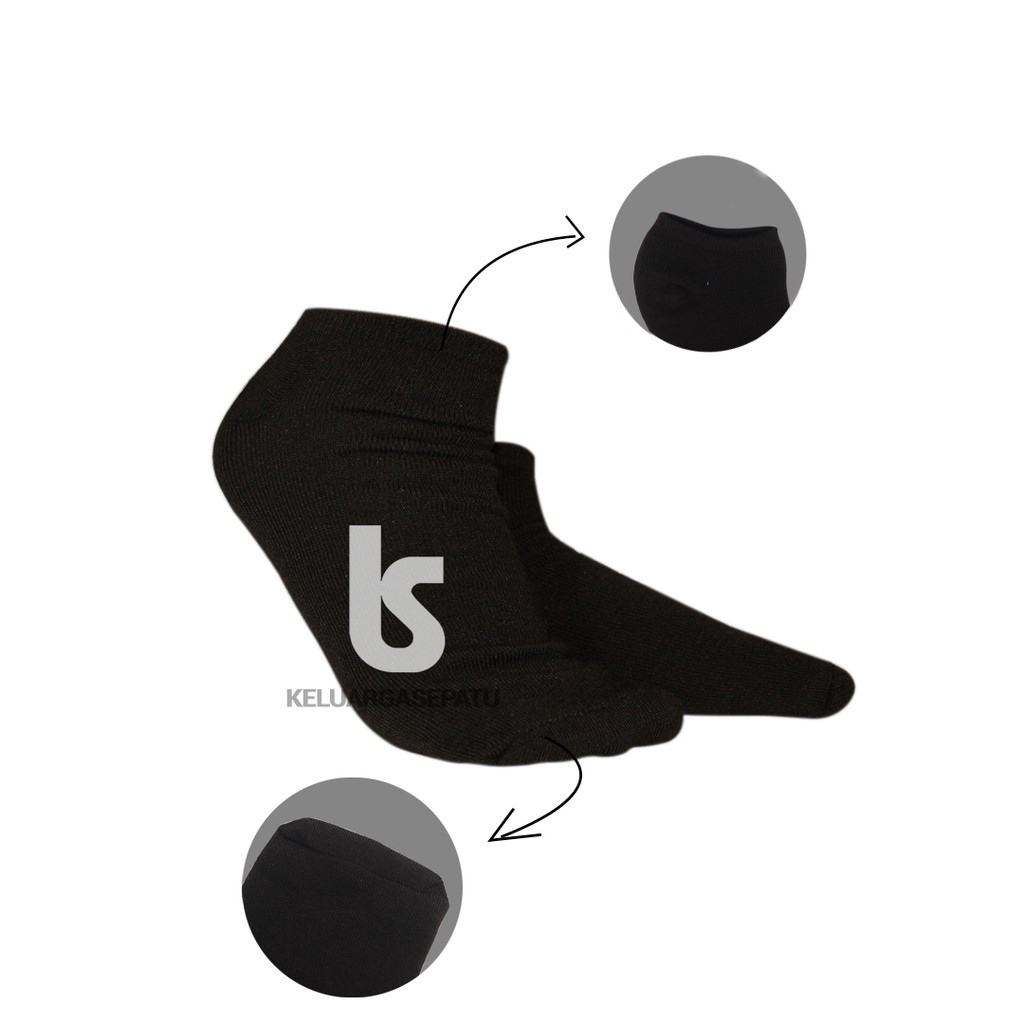 TERMURAH KAOS KAKI SOKA PENDEK SEMATA KAKI SPANDEK-COKLAT