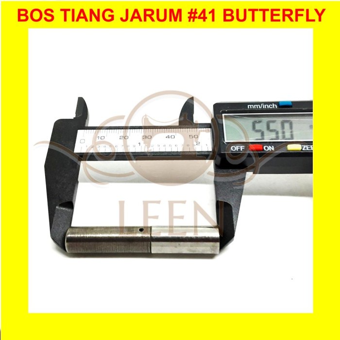 Bos Tiang Jarum Butterfly Mesin Jahit Hitam Klasik Bushing LEEN