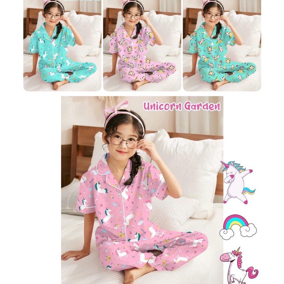 ciahaw Baju Tidur Anak Perempuan 3-10 Tahun/Pakaian Baju Tidur Anak Perempuan