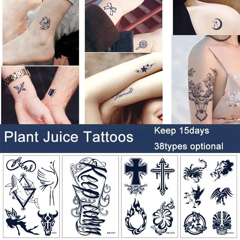 Tatto tahan lama terbaru Tahan 7-15 hari XLM &amp; HNGZ