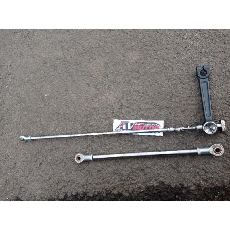 Stick rem stensil & standhub stenlis set paha rem bajaj original