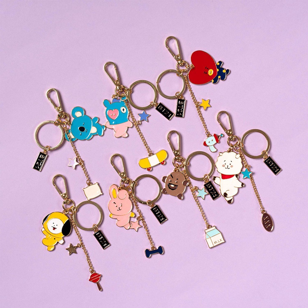 R-flower 1PC BTS Gaya Baru Versi Korea Liontin Peripheral Lucu