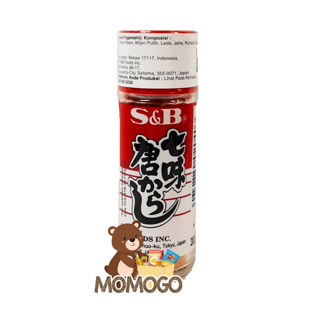 

S&B NANAMI TOGARASHI BUMBU CABE 15 GR