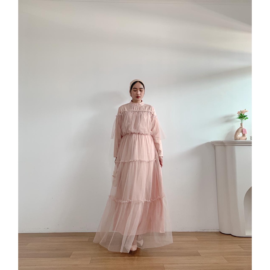 Pamela Tille Dress Ld 110/Dress Tile Jumbo/Dress Baju Dewasa/Dress Terbaru/Dress Maternity
