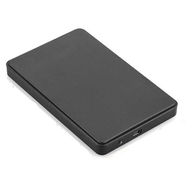 Case 2.5 HDD SATA Enclosure USB 2.0 Casing Harddisk External Support 2T Hitam jnp