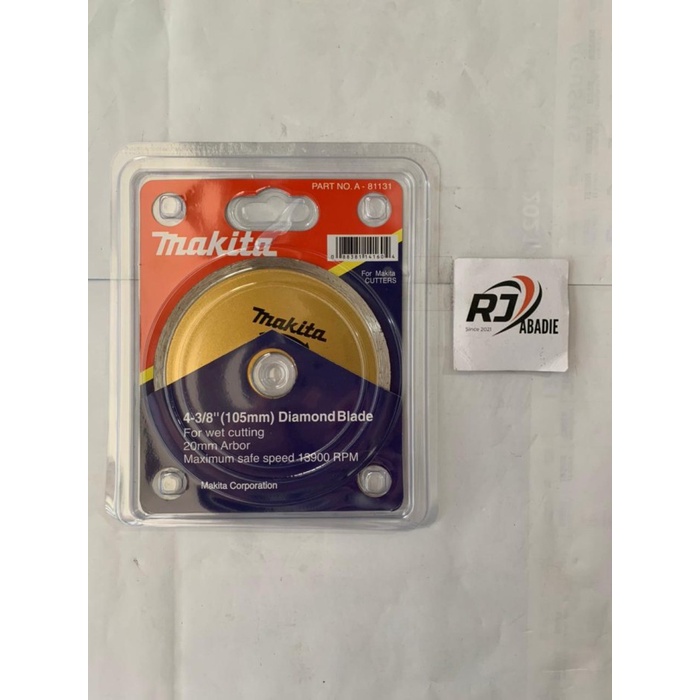 Mata Pisau Potong Keramik / Diamond Wheel Mahkita II Basah 4&quot; [10pc]