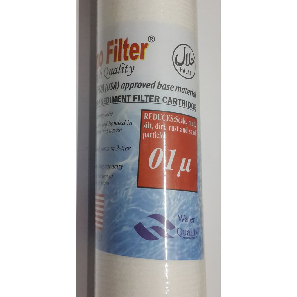 READY Nano Cartridge Filter Air / Water Filter 10 " 0,1 u (Mikron)