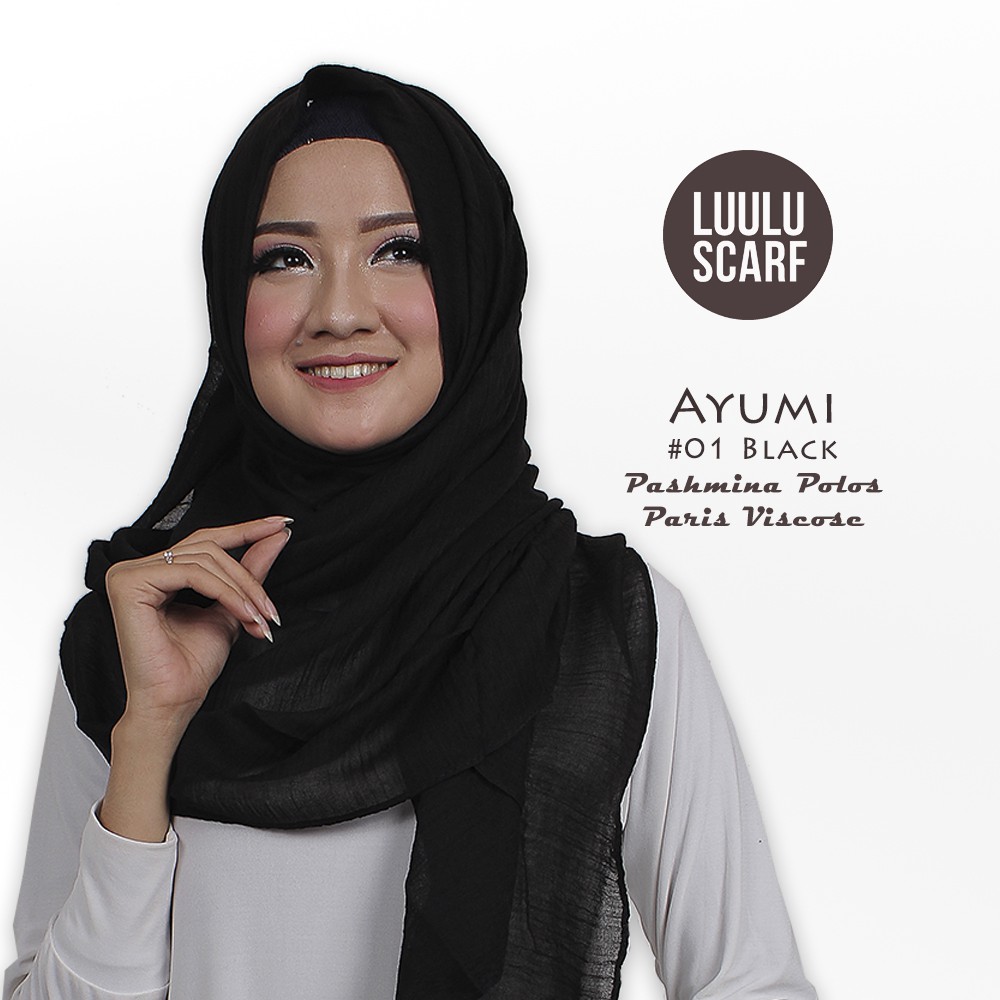 Pashmina Polos Paris Viscose - AYUMI by Luulu Scarf-6