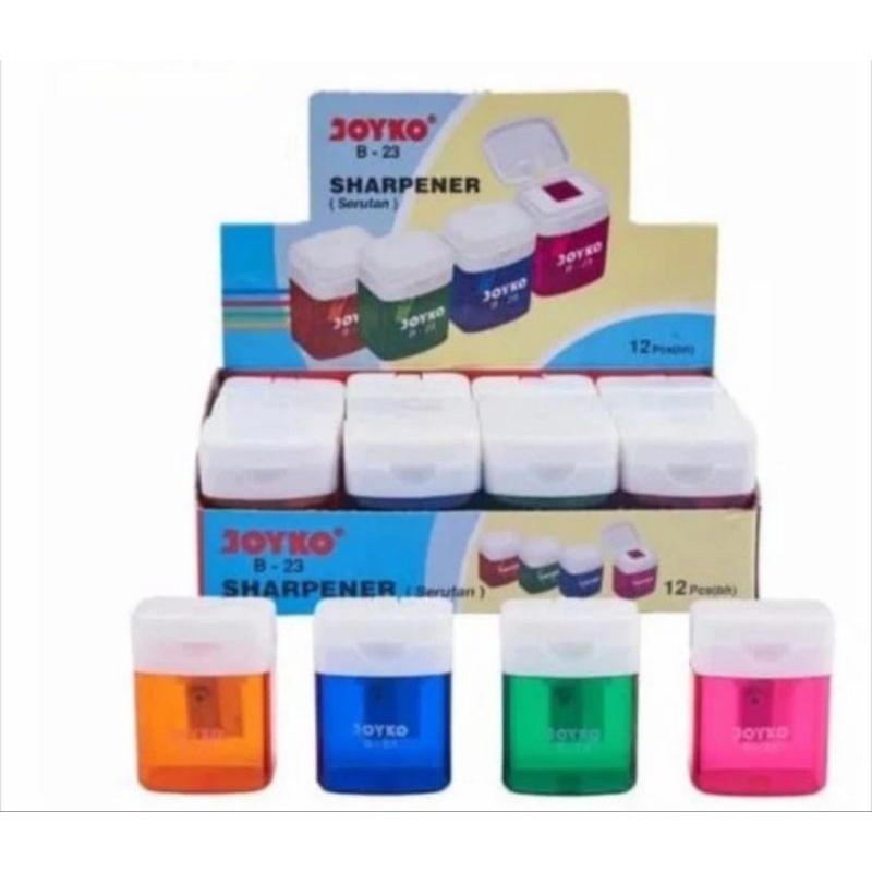 

sharpener joyko/rautan pensil joyko B23 (pcs)