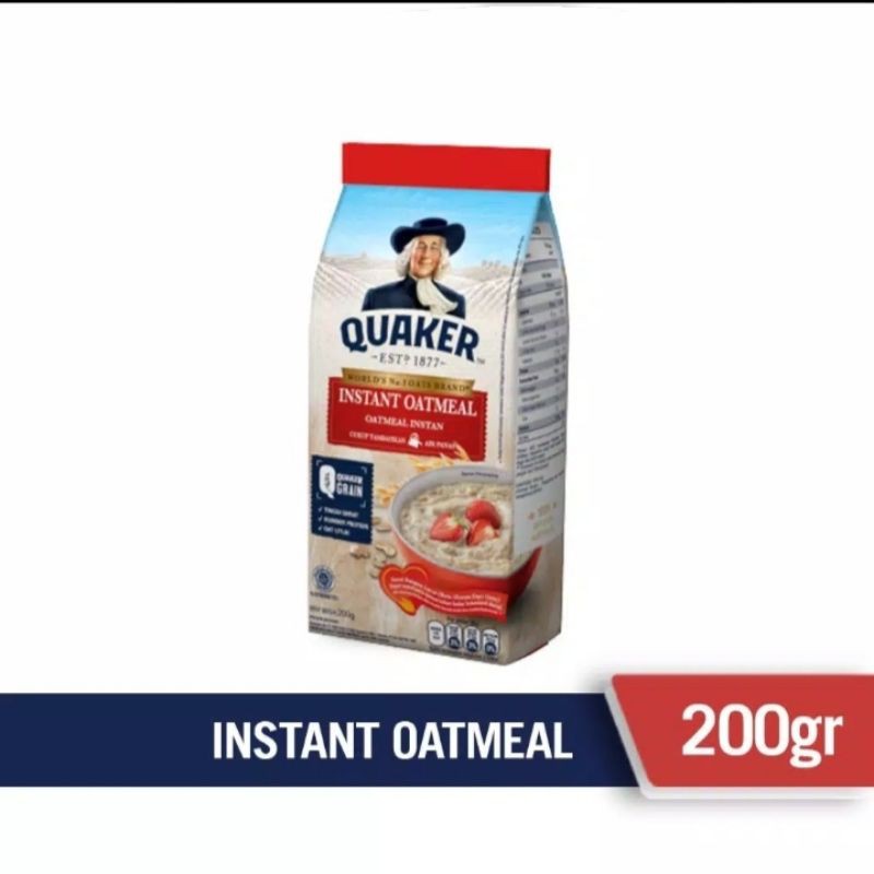 

Quaker Instant Oatmeal 200 gr