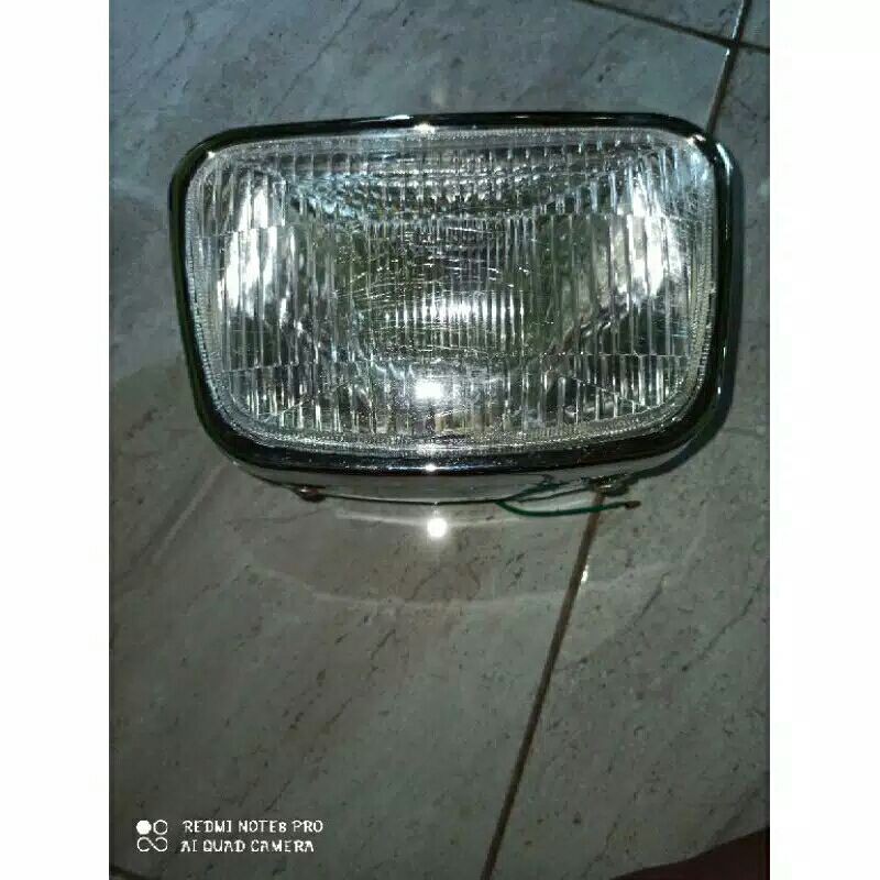 Lampu depan oval Rx king New