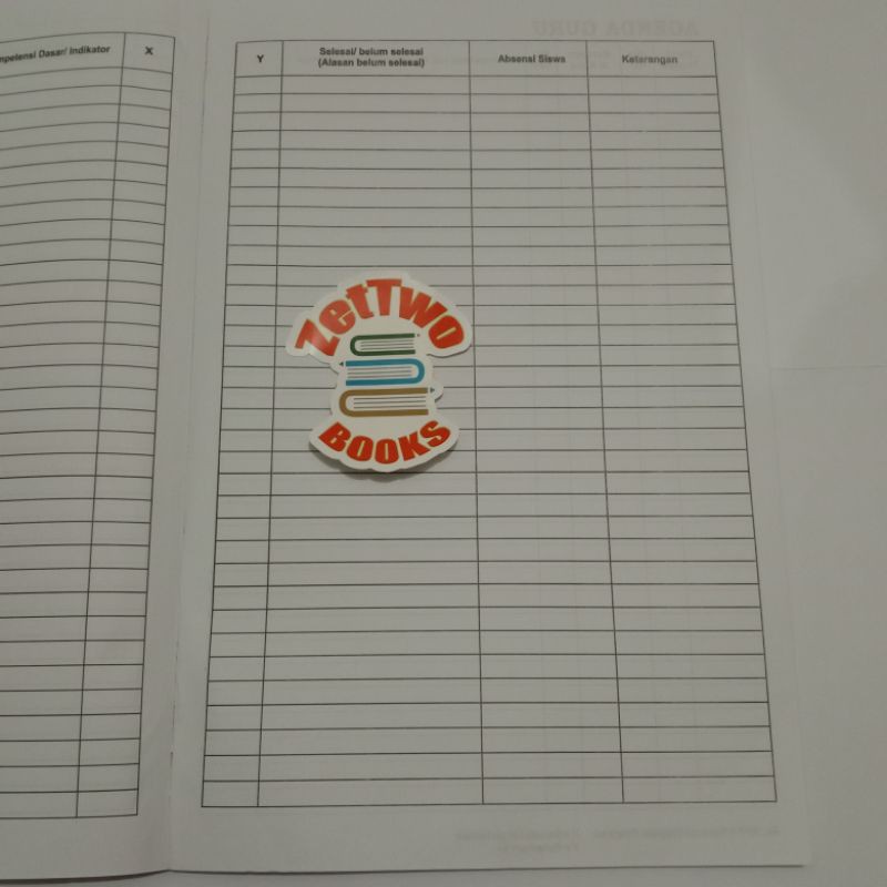 

HJK Buku Agenda Guru F4 HVS 70g PAUD-SMK