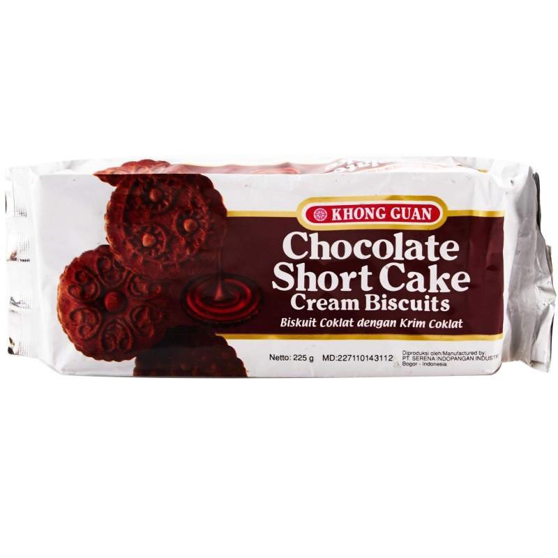 

KHONG GUAN Chocolate Short Cake Cream Biscuit 225g