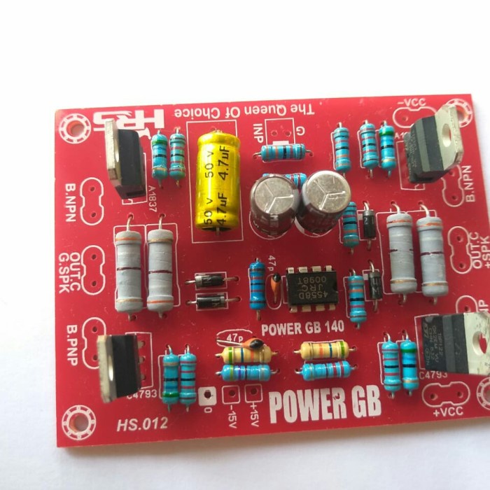 Driver Gb 140 Watt Versi 2 Mantap