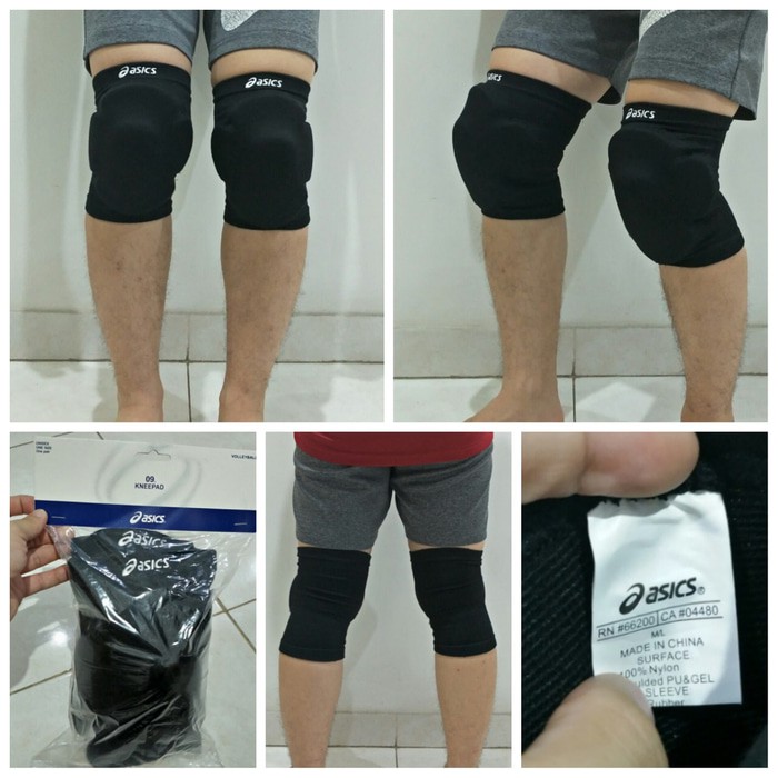 Pelindung Lutut & Siku / Kneepad & Elbowpad Asics Set (Harga Sepaket)