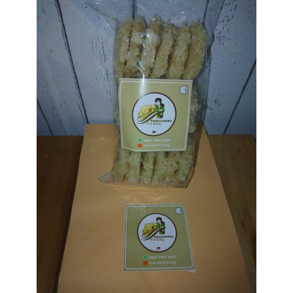 

Rangginang Nyi Iteung Mentah