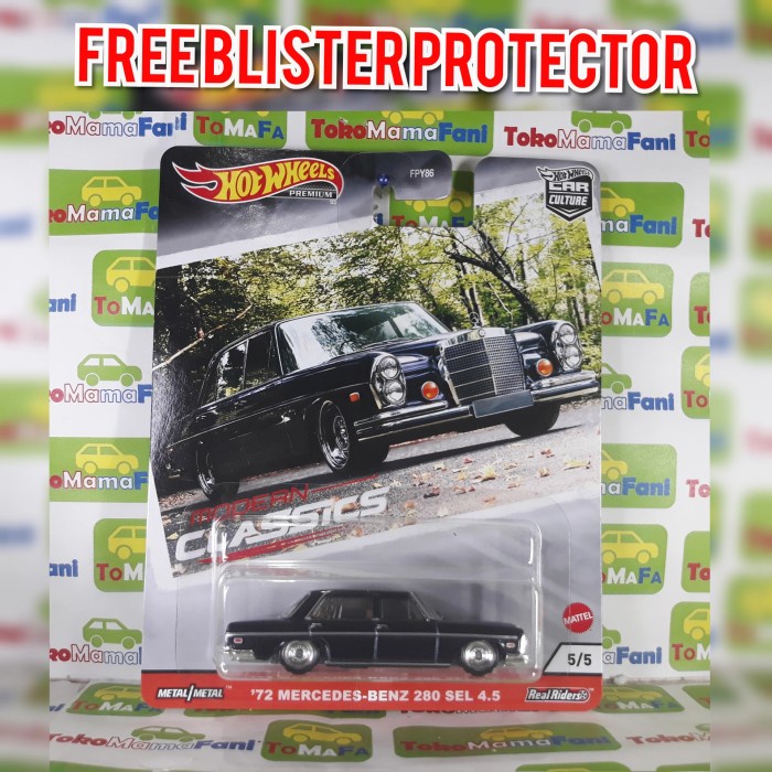 SIAP KIRIM Hotwheels Modern Classics 72 Mercedes Benz 280 Sel 4.5 TERBATAS
