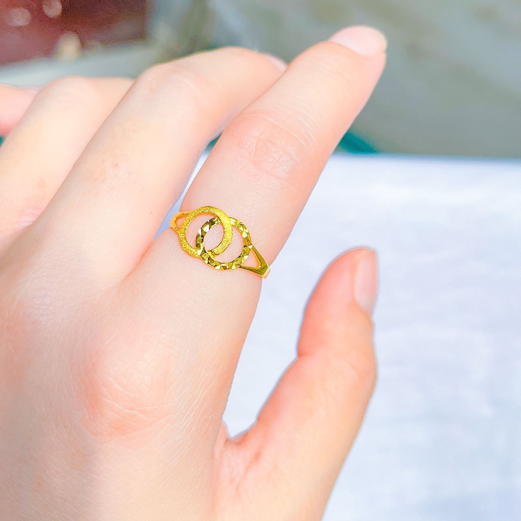 Cincin anak dan dewasa emas asli kadar 70 lokal 65% branded tanpa permata ukir doff kilat love ringan 1 gram gr nomor 10 11 12 13 14 15 16 17 gold ring mas kuning