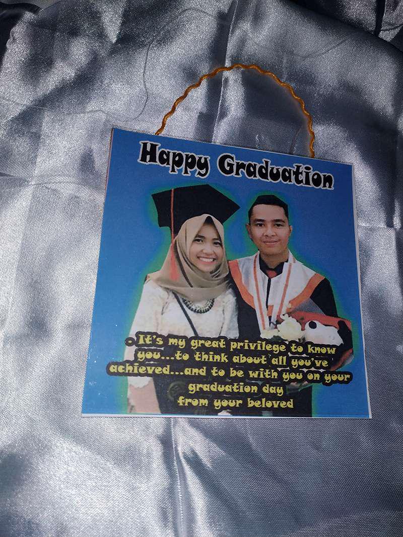 Walldecor 15x15 Pajangan Murah Souvenir Custom Walpaper ( Souvenir Ulang Tahun Anak Hiasan Dinding )