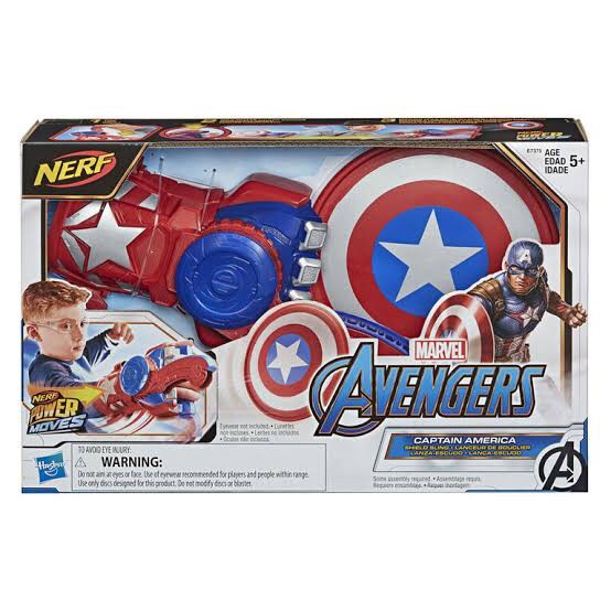 Nerf Avenger assembler gear endgame Iron man, Captain America, Thor. - Captain America
