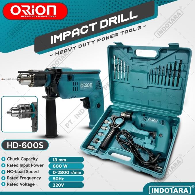 Mesin Bor / Impact Drill Listrik Orion - HD600S