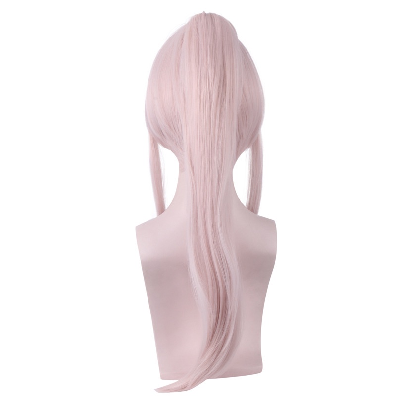 LOL-159 wig rambut palsu daily lolita azur lane ayanami ponytail pink