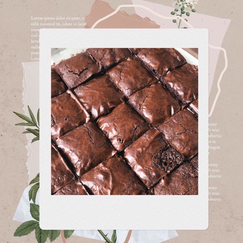 

Brownies Fudgy / Fudgy Brownies / Brownies Coklat / Brownies Lumer