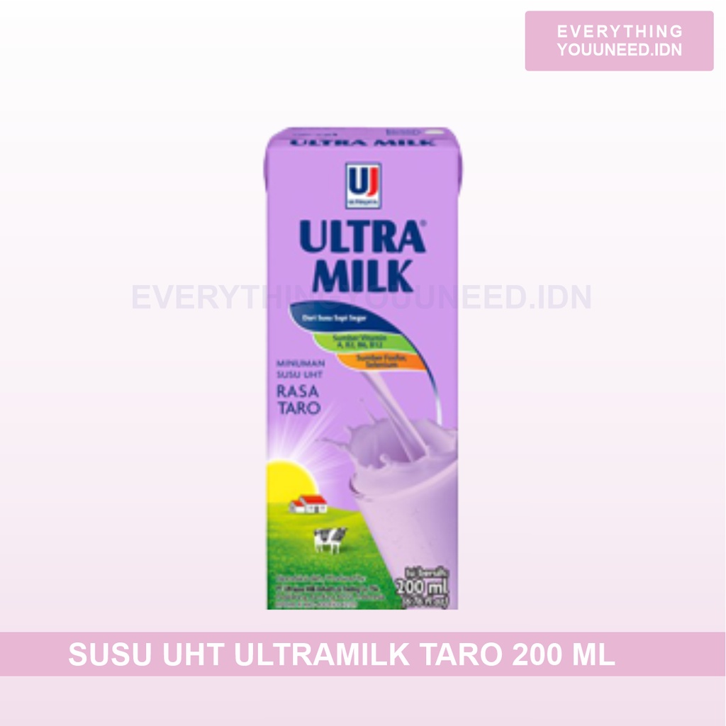 

Susu UHT Ultra Milk Taro 200ml