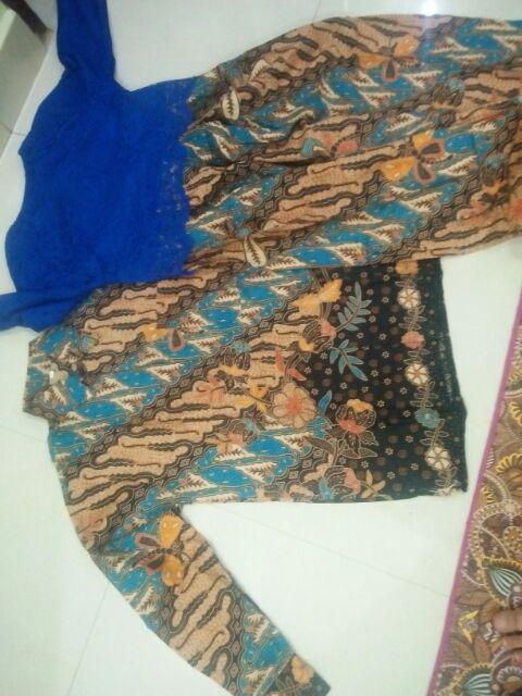 Couple Gamis Broklat Batik 2515 Artomoro_grosir Couple 103 Suryandhanu
