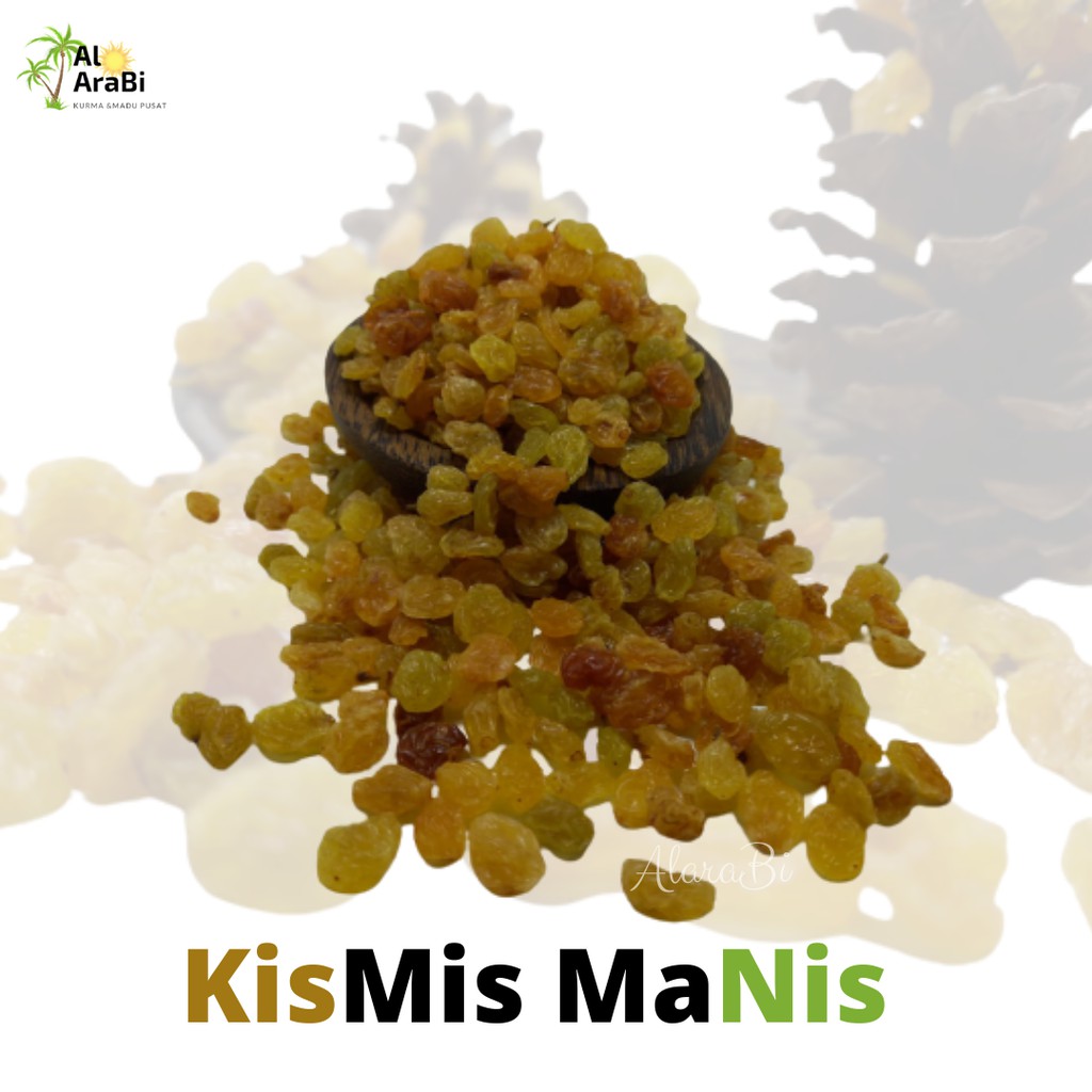 Kismis Manis | Raisin | Anggur kering | Kismis Golden | zabib | 500grm