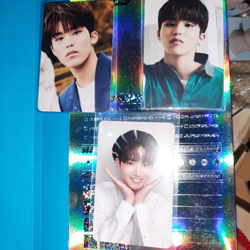 booked pc junkyu baret,pob welcol jeongwoo