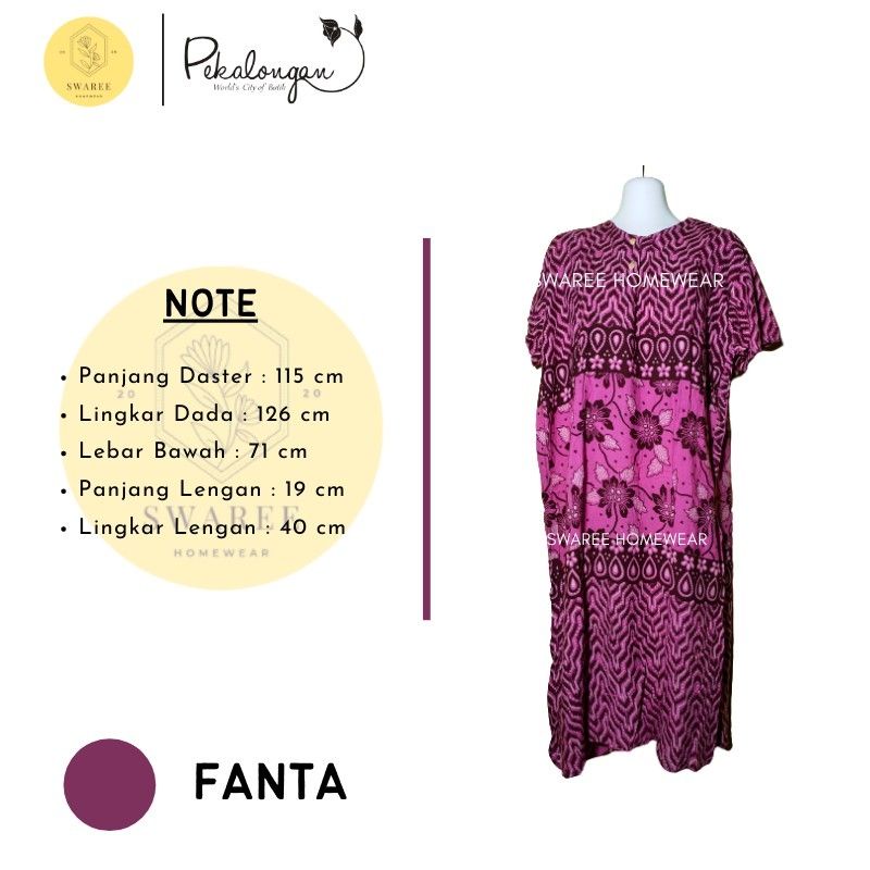 Baju Daster Busui Jumbo Rayon Daster Murah Batik Pekalongan Baju Batik Wanita Kekinian Premium