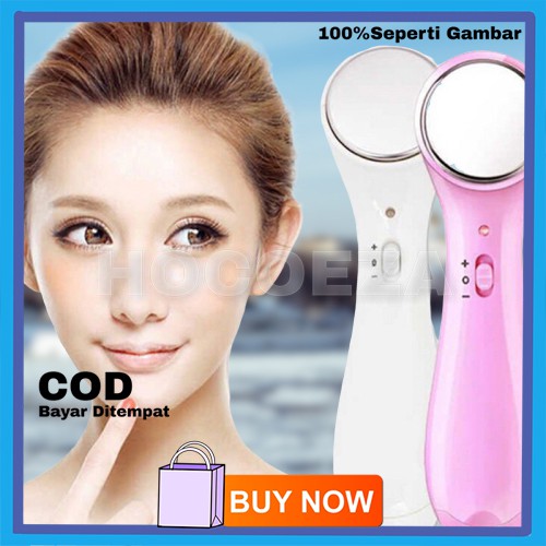 ALAT PIJAT / SETRIKA WAJAH SKIN CARE TOOLS ELECTRIC IONIC FACE CLEANER MASSAGER FACIAL  VA23