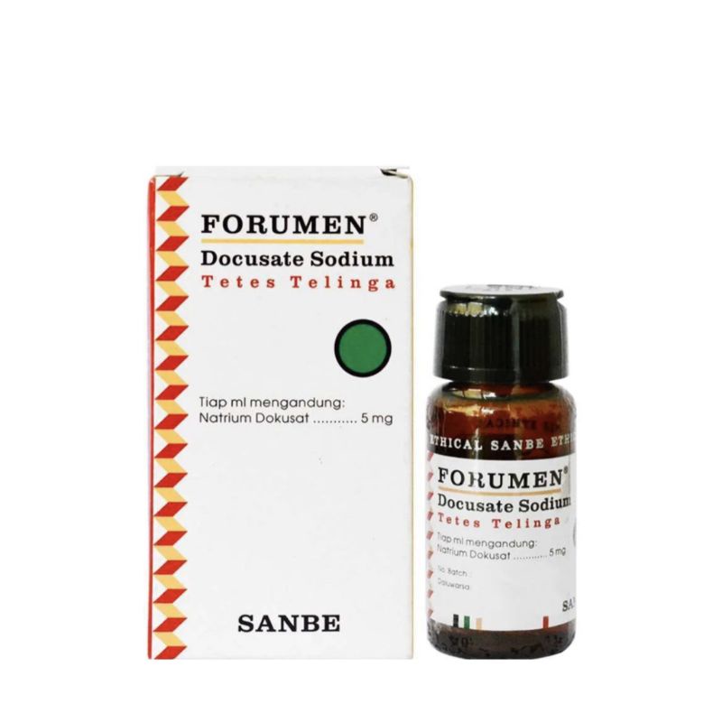 FORUMEN 5MG/ML EAR DROPS 10 ML - ED 08/2025