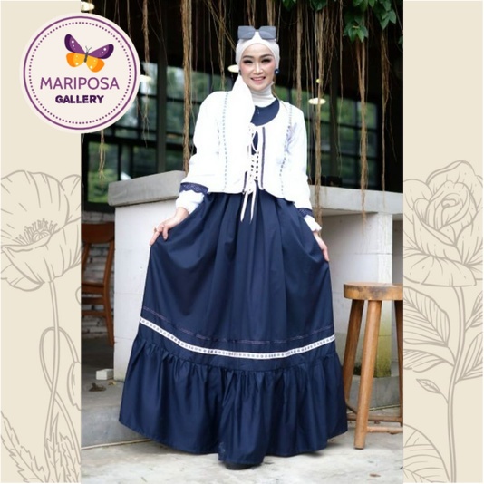 DEURA Busana Muslim Terbaru / Dress Deura / Gamis Deura Original / Setelan Gamis Deura 236 Original