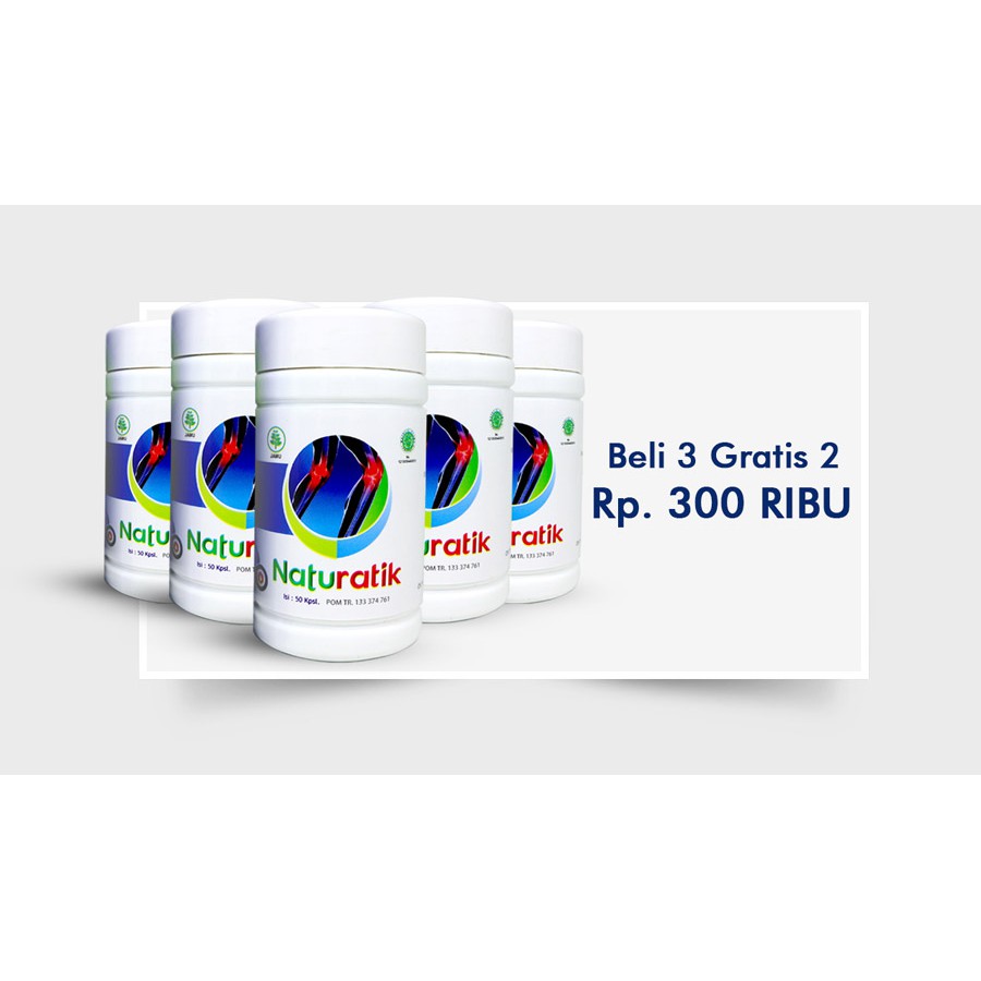 NATURATIK Paket Keluarga (Beli 3 Gratis 2)