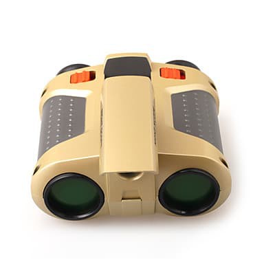 Night Scope 4 x 30mm Binoculars with Pop-Up Light / Teropong - Golden