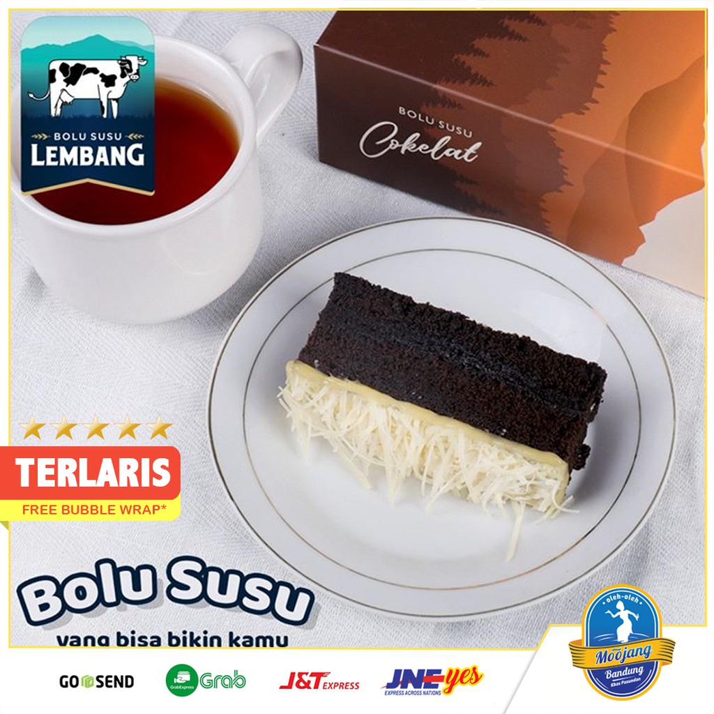 [KHUSUS P.JAWA] Bolu Susu Lembang Rasa Coklat BSL Topping Susu Keju Premium Asli Bandung best seller Bolu Lembang