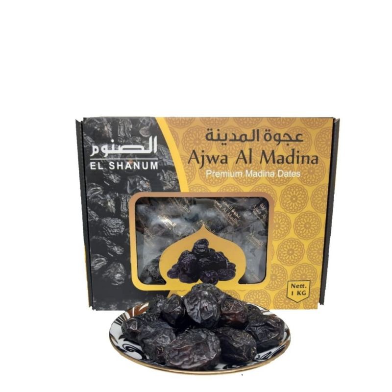 

PROMO Kurma Ajwa 1Kg/Kurma Ajwa Premium Madinah Dates/Kurma Nabi Asli