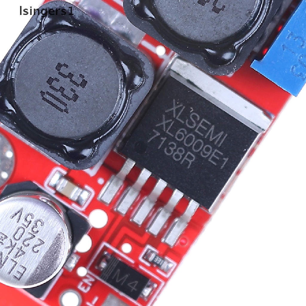 (lsingers1) Xl6009 Modul Konverter Boost Buck DC step up down Tegangan adjustable
