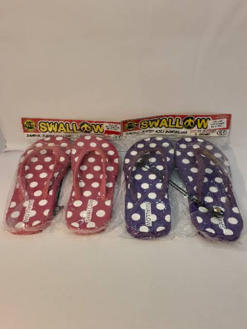 Sandal Suwallo Cewek/Sandal Suwallo Polkadot