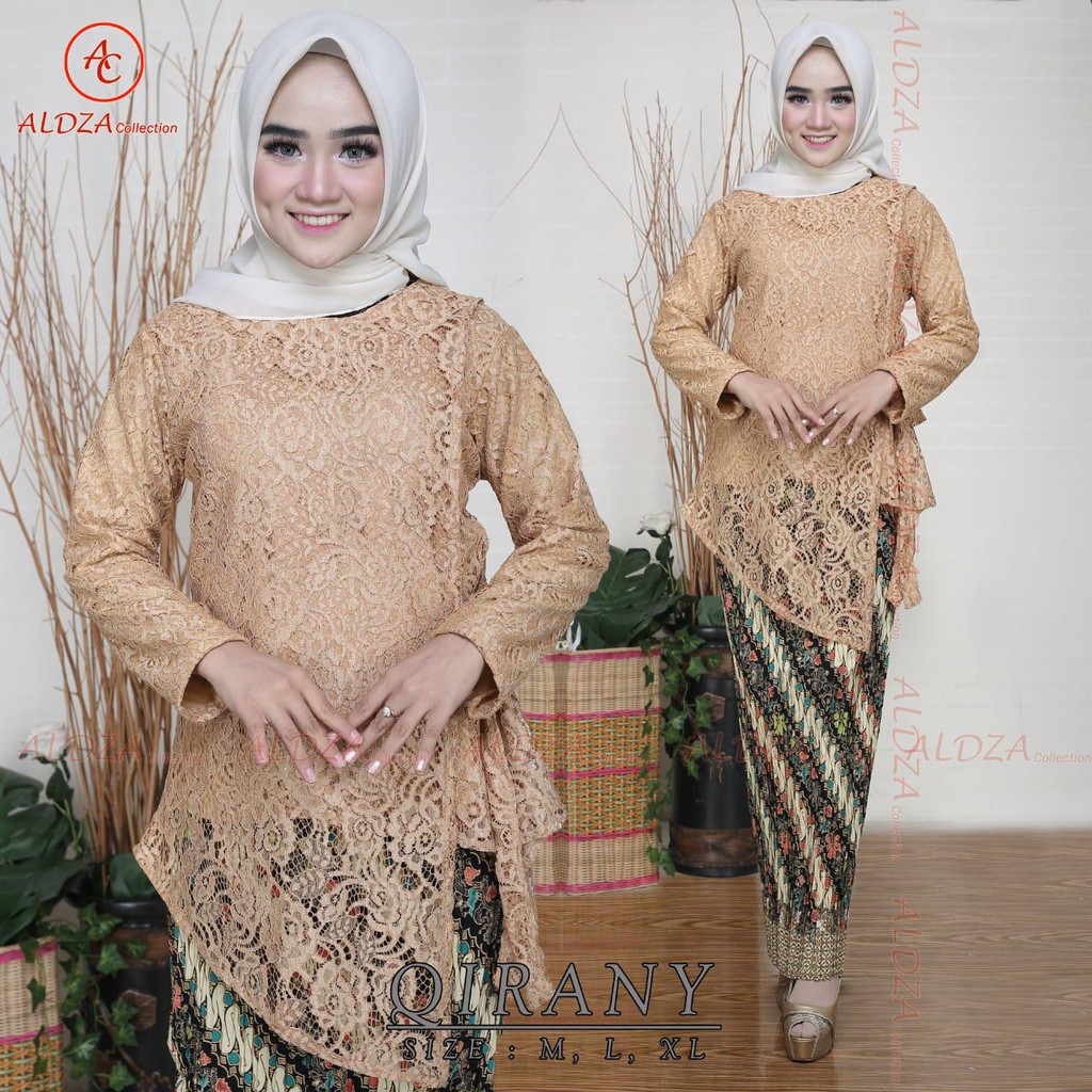 Set Kebaya Brukat Qirany Dan Aneka Warna