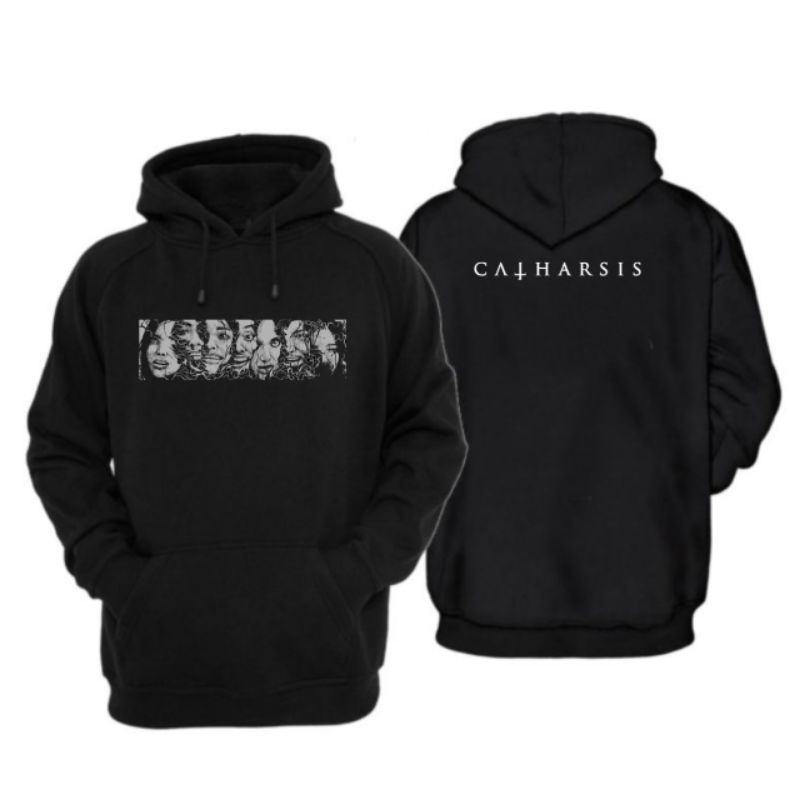JAKET HOODIE CATHARSIS LOGO EMPIRE PREMIUM UNISEX HIGH QUALITY