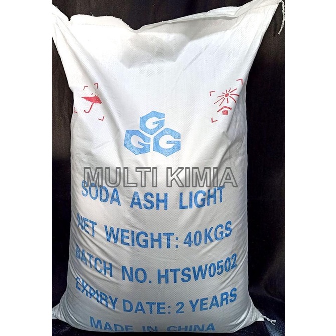 

SODA ASH LIGHT 1 KG - SODIUM CARBONATE - Na2CO3