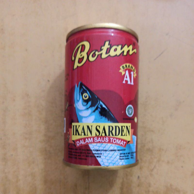 

Ikan Kaleng Sarden Botan 155gr