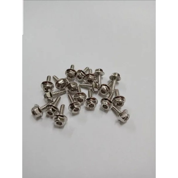 BAUT BODY PROBOLT CHROME HONDA BEAT SCOOPY VARIO 20 PCS
