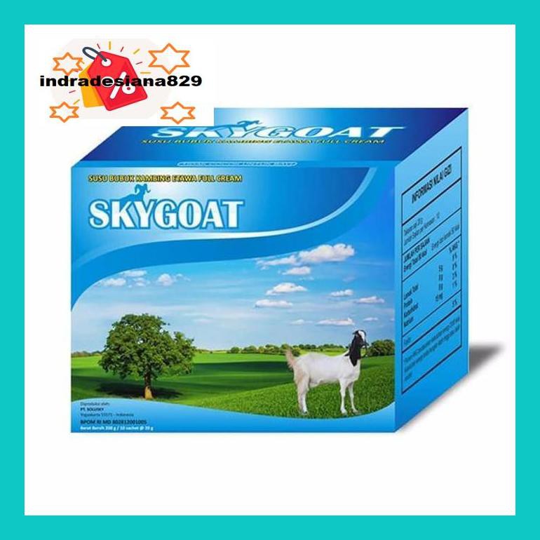 

S504Dpsum Skygoat / Sky Goat Susu Kambing Etawa Bubuk Original 100% Asli Mkld50