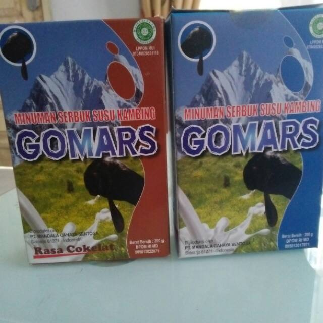 

Susu kambing gomars