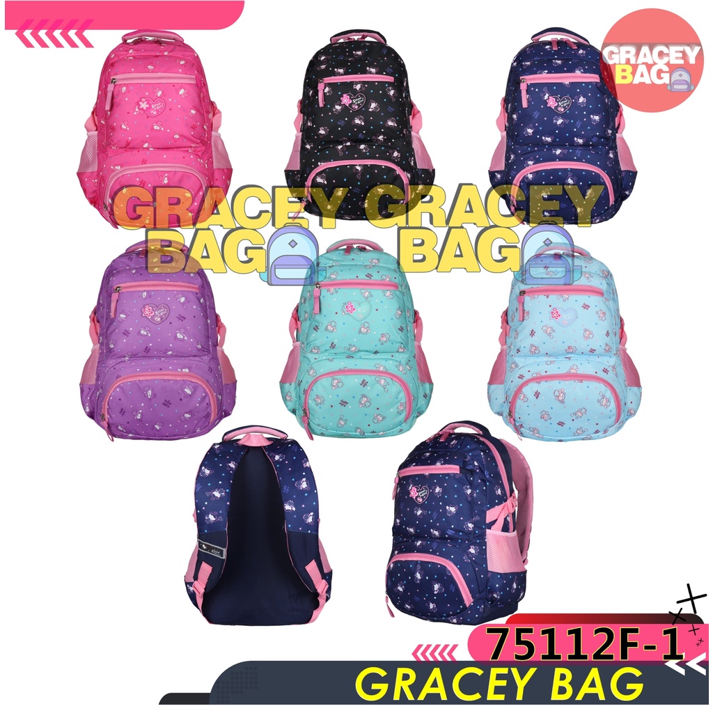 GB-75112F/75012F Tas Ransel Anak Perempuan / Remaja Silvergirl