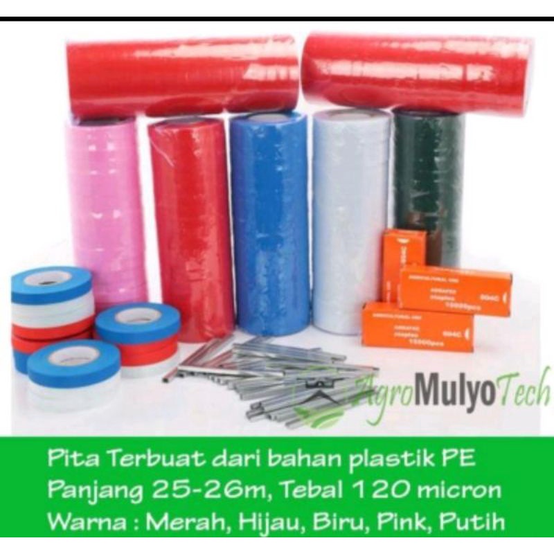 

PITA TAPETOOL (PENGIKAT TANAMAN) 1 SLOP / 20 PCS